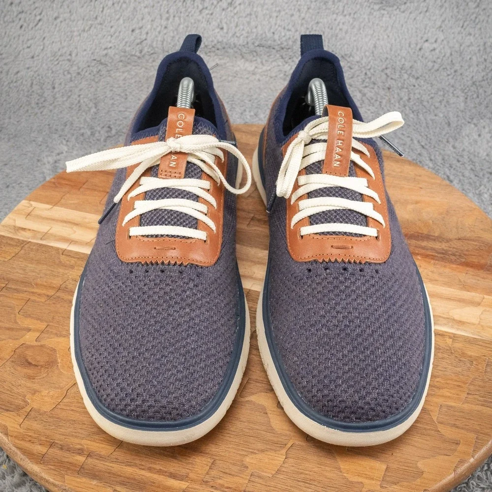 Cole Haan Men's‎ Generation Zerogrand Stitchlite Sneakers 10.5 Blue